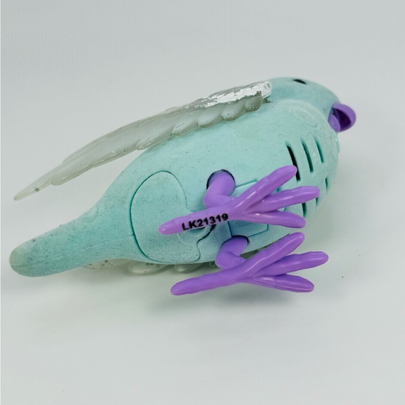 LIttle Live Pets Bird Snow Gleam Light Up Songbird By Moose Toys Works - Picture 5 of 7
